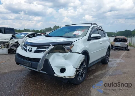 2015 Toyota Rav4 Limited from USA, damaged, VIN 2T3YFREV8FW186112